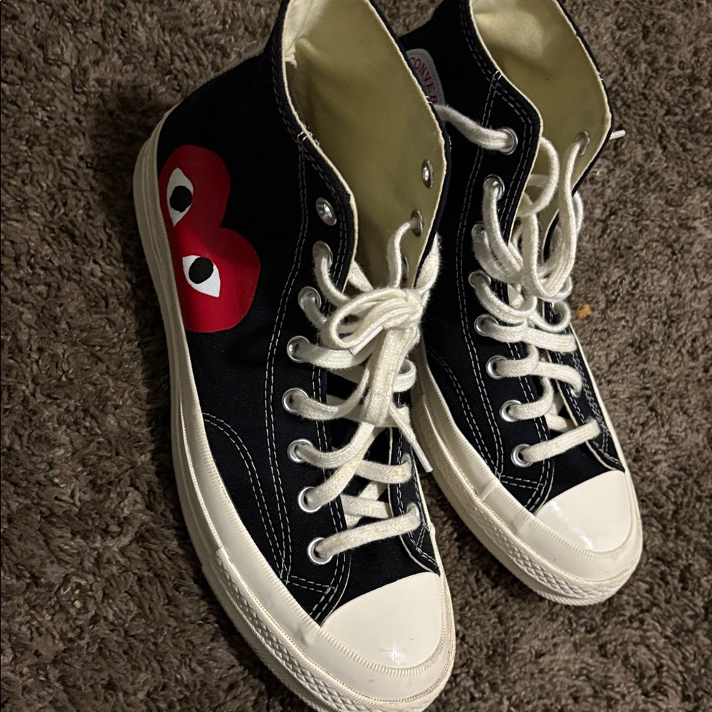 converse play comme des garcons (LIKE NEW WITH BOX)